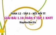 Giải 1.10 Toán 12 tập 1 SGK Kết nối tri thức